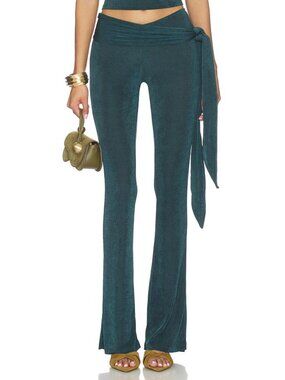 LIONESS Butterfly Pants Forest Green